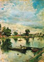 Giovanni Boldini - River Landscape